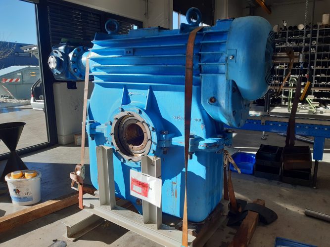 Instandsetzung Schneckengetriebe